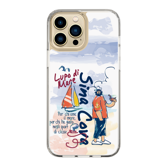 スリムプロテクションケース［ SINA COVA - マリンテイスト ］