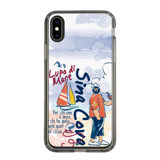 スリムプロテクションケース［ SINA COVA - マリンテイスト ］