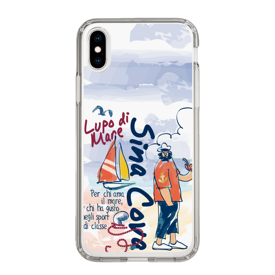 スリムプロテクションケース［ SINA COVA - マリンテイスト ］