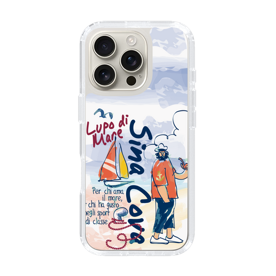 スリムプロテクションケース［ SINA COVA - マリンテイスト ］