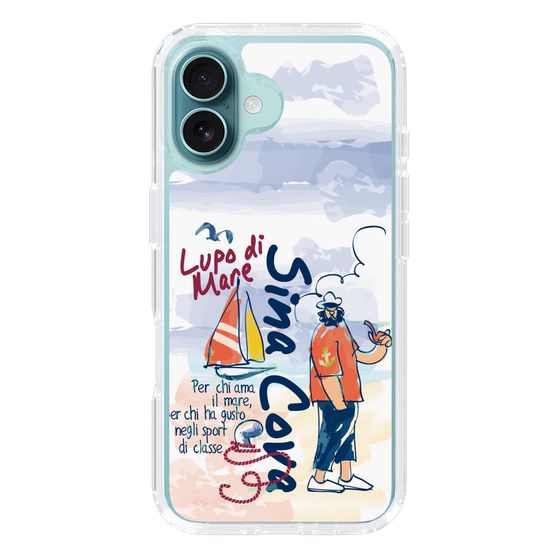 スリムプロテクションケース［ SINA COVA - マリンテイスト ］