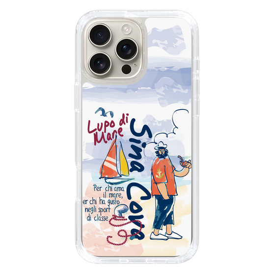 スリムプロテクションケース［ SINA COVA - マリンテイスト ］