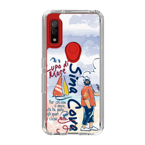 スリムプロテクションケース［ SINA COVA - マリンテイスト ］