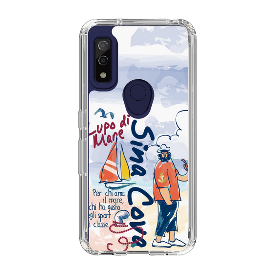 スリムプロテクションケース［ SINA COVA - マリンテイスト ］