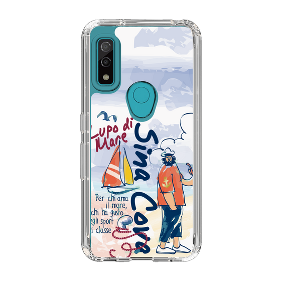 スリムプロテクションケース［ SINA COVA - マリンテイスト ］