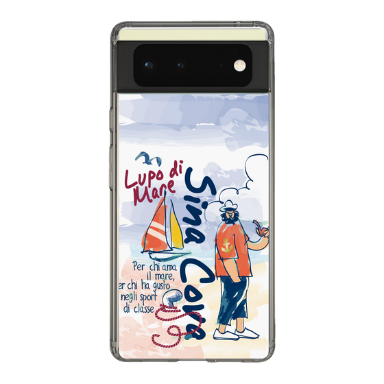 スリムプロテクションケース［ SINA COVA - マリンテイスト ］