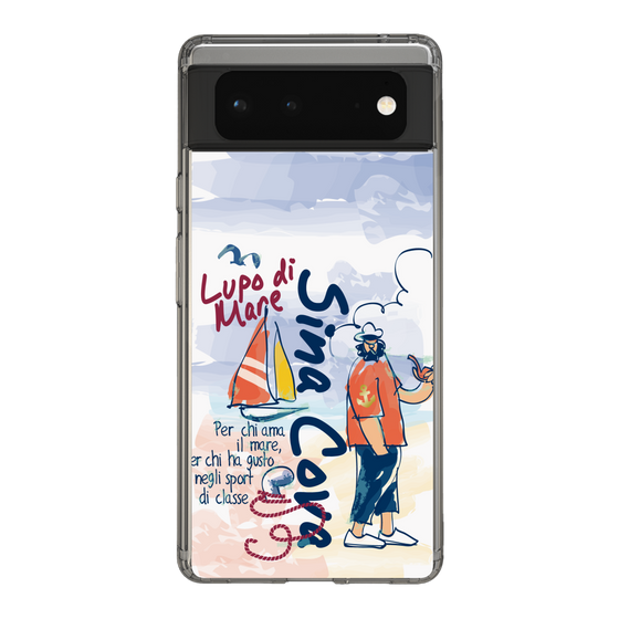 スリムプロテクションケース［ SINA COVA - マリンテイスト ］