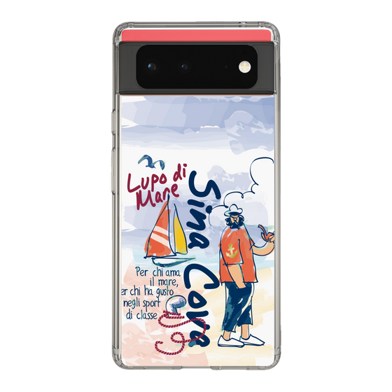 スリムプロテクションケース［ SINA COVA - マリンテイスト ］