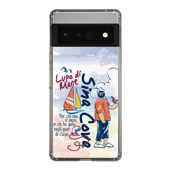 スリムプロテクションケース［ SINA COVA - マリンテイスト ］