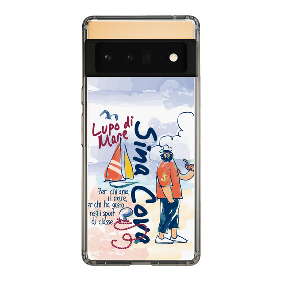 スリムプロテクションケース［ SINA COVA - マリンテイスト ］