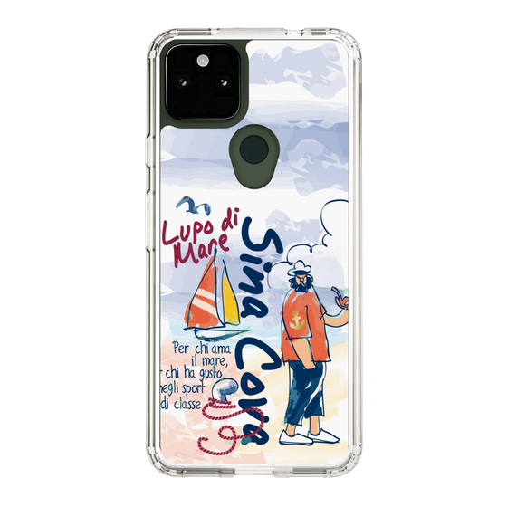 スリムプロテクションケース［ SINA COVA - マリンテイスト ］