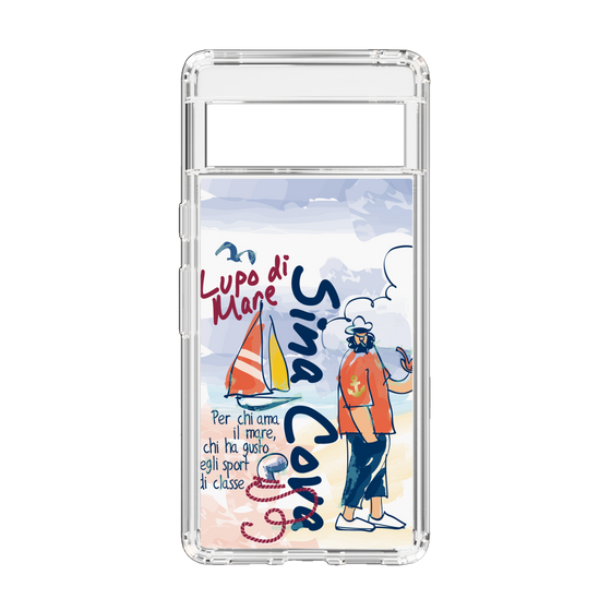 スリムプロテクションケース［ SINA COVA - マリンテイスト ］