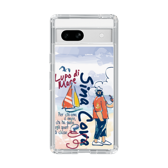 スリムプロテクションケース［ SINA COVA - マリンテイスト ］