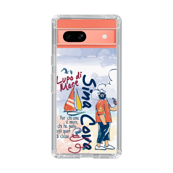 スリムプロテクションケース［ SINA COVA - マリンテイスト ］