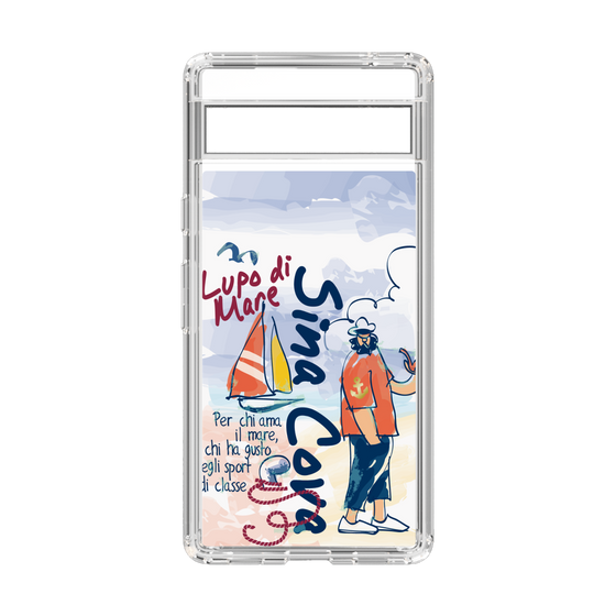 スリムプロテクションケース［ SINA COVA - マリンテイスト ］