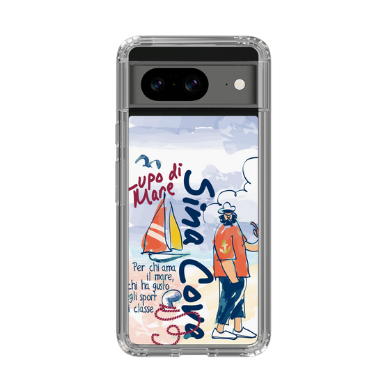 スリムプロテクションケース［ SINA COVA - マリンテイスト ］