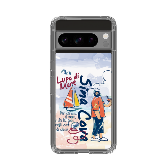 スリムプロテクションケース［ SINA COVA - マリンテイスト ］