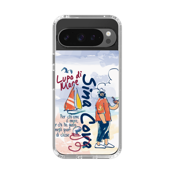 スリムプロテクションケース［ SINA COVA - マリンテイスト ］