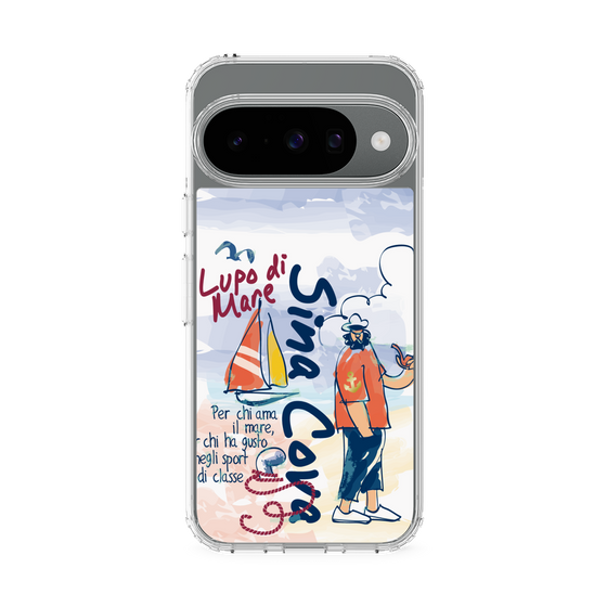 スリムプロテクションケース［ SINA COVA - マリンテイスト ］