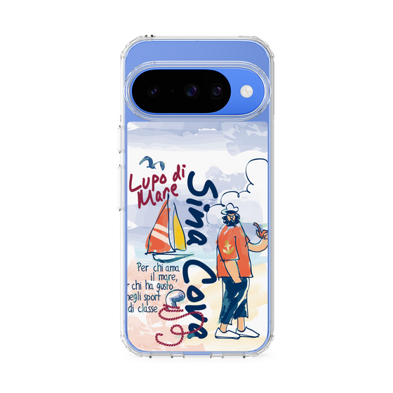 スリムプロテクションケース［ SINA COVA - マリンテイスト ］