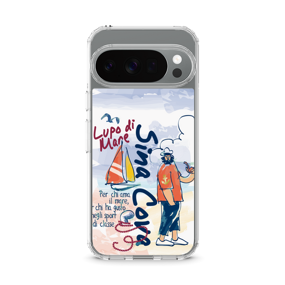 スリムプロテクションケース［ SINA COVA - マリンテイスト ］