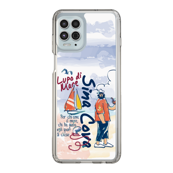 スリムプロテクションケース［ SINA COVA - マリンテイスト ］