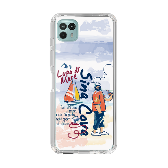 スリムプロテクションケース［ SINA COVA - マリンテイスト ］