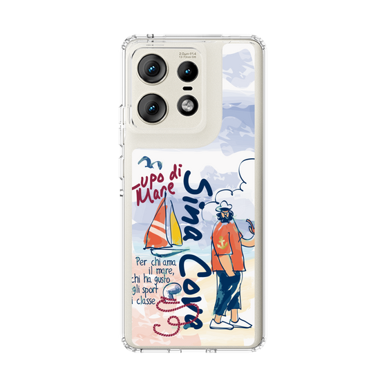 スリムプロテクションケース［ SINA COVA - マリンテイスト ］