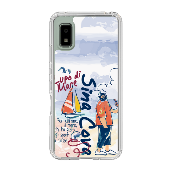 スリムプロテクションケース［ SINA COVA - マリンテイスト ］