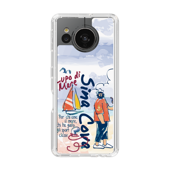 スリムプロテクションケース［ SINA COVA - マリンテイスト ］