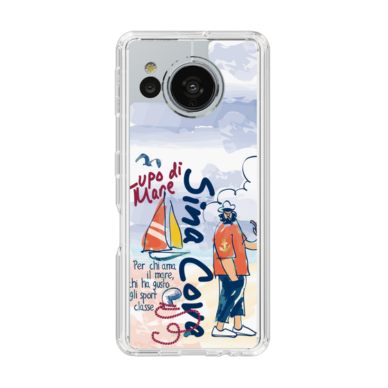 スリムプロテクションケース［ SINA COVA - マリンテイスト ］