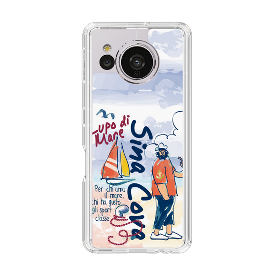 スリムプロテクションケース［ SINA COVA - マリンテイスト ］