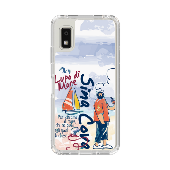 スリムプロテクションケース［ SINA COVA - マリンテイスト ］