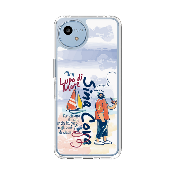 スリムプロテクションケース［ SINA COVA - マリンテイスト ］