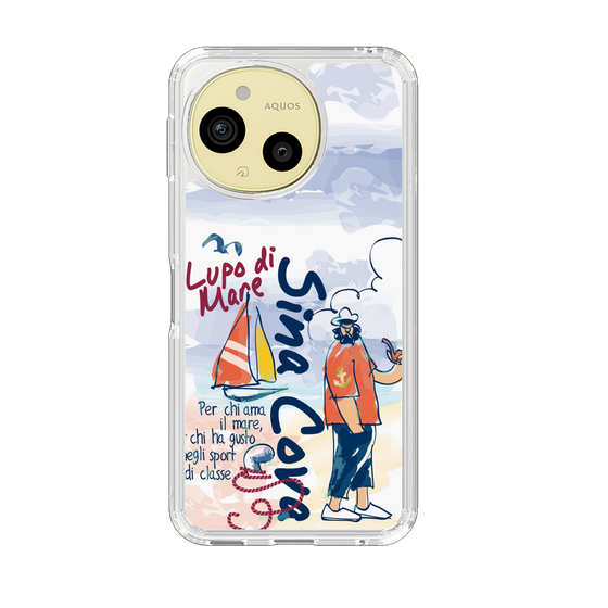 スリムプロテクションケース［ SINA COVA - マリンテイスト ］