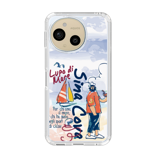 スリムプロテクションケース［ SINA COVA - マリンテイスト ］