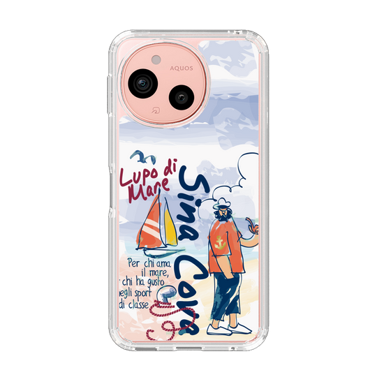 スリムプロテクションケース［ SINA COVA - マリンテイスト ］