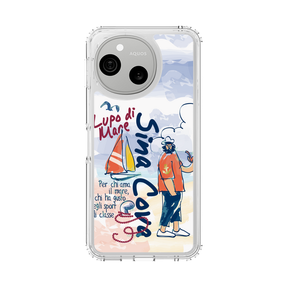 スリムプロテクションケース［ SINA COVA - マリンテイスト ］