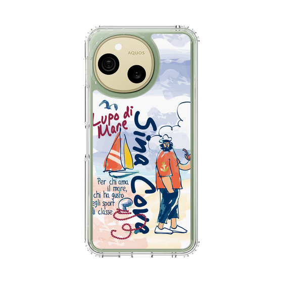 スリムプロテクションケース［ SINA COVA - マリンテイスト ］