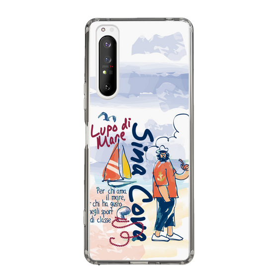 スリムプロテクションケース［ SINA COVA - マリンテイスト ］