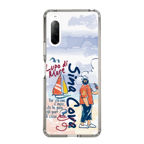 スリムプロテクションケース［ SINA COVA - マリンテイスト ］