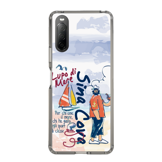 スリムプロテクションケース［ SINA COVA - マリンテイスト ］