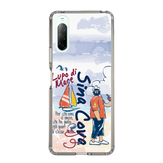 スリムプロテクションケース［ SINA COVA - マリンテイスト ］