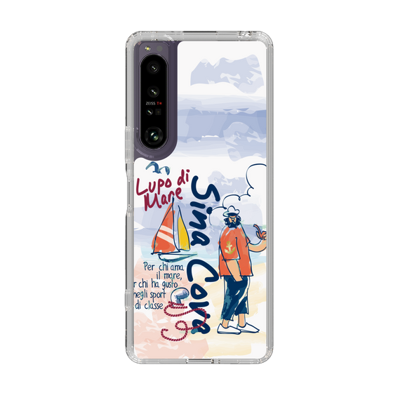 スリムプロテクションケース［ SINA COVA - マリンテイスト ］