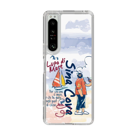 スリムプロテクションケース［ SINA COVA - マリンテイスト ］