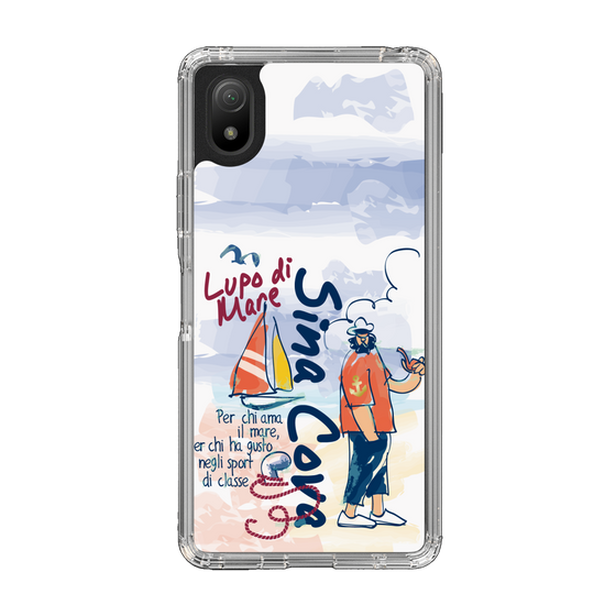 スリムプロテクションケース［ SINA COVA - マリンテイスト ］