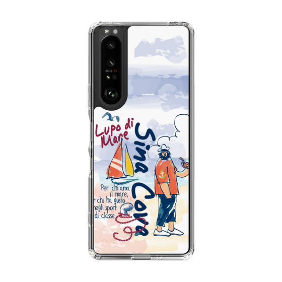 スリムプロテクションケース［ SINA COVA - マリンテイスト ］