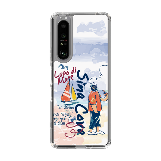 スリムプロテクションケース［ SINA COVA - マリンテイスト ］