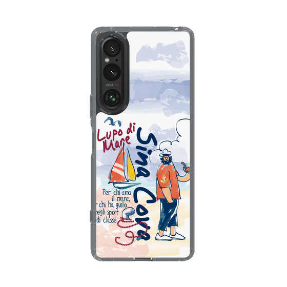 スリムプロテクションケース［ SINA COVA - マリンテイスト ］