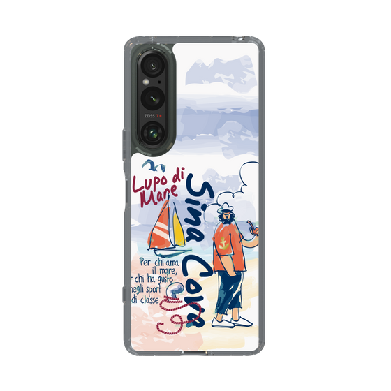 スリムプロテクションケース［ SINA COVA - マリンテイスト ］